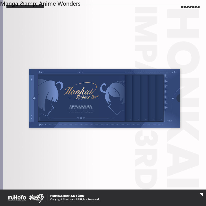 Genuine Official Honkai Impact - Anime Cosplay Drawing ulasan dan harga