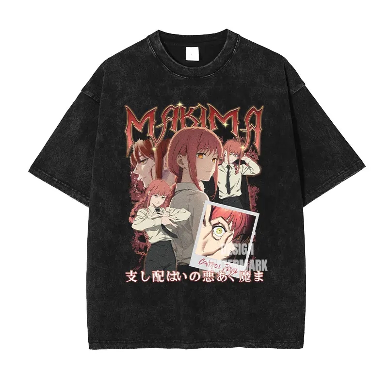 Bandai Anime Denji T Shirt Vin - Anime Cosplay Makima ulasan dan harga