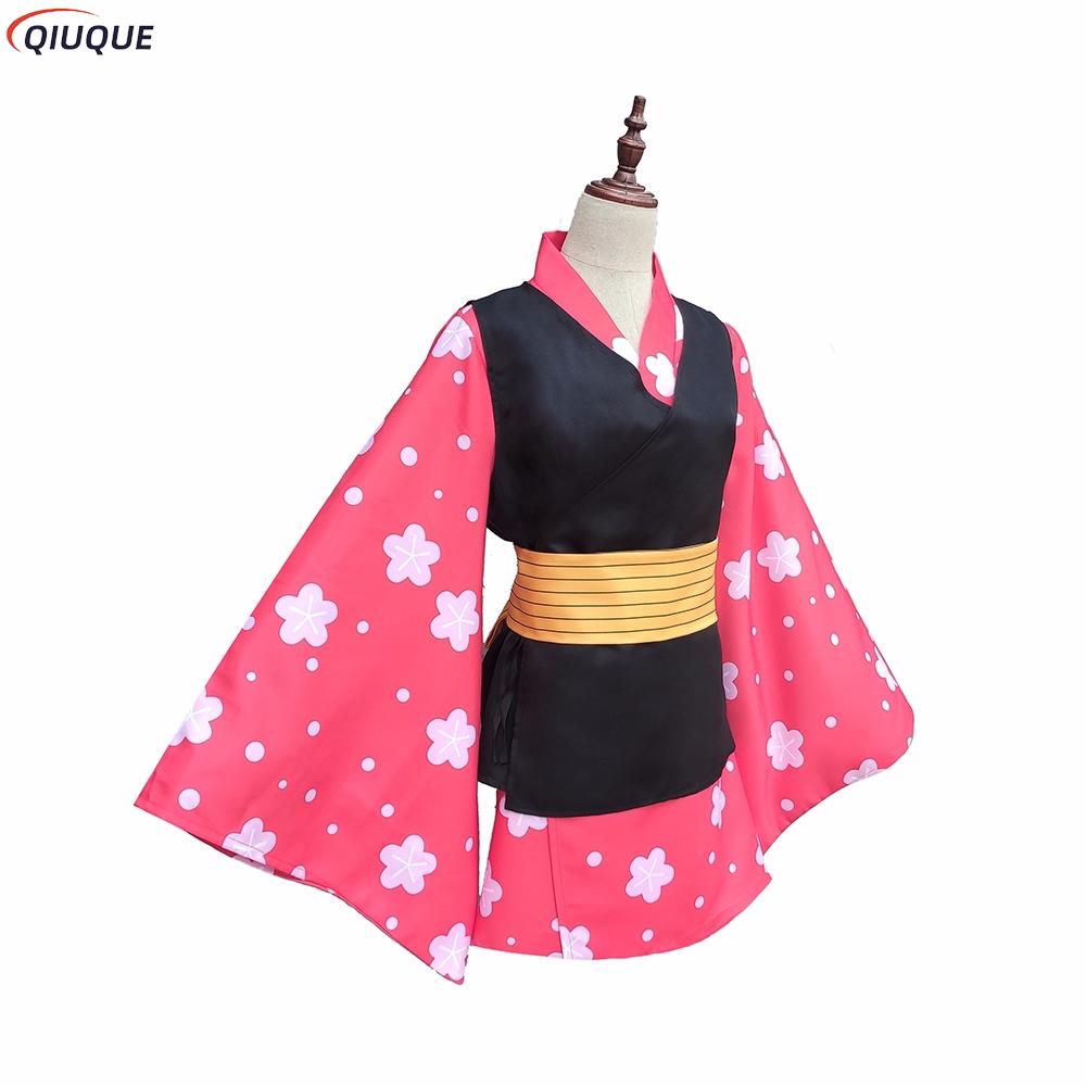 Makomo Cosplay Costume Kimono  - Anime Cosplay Mask ulasan dan harga