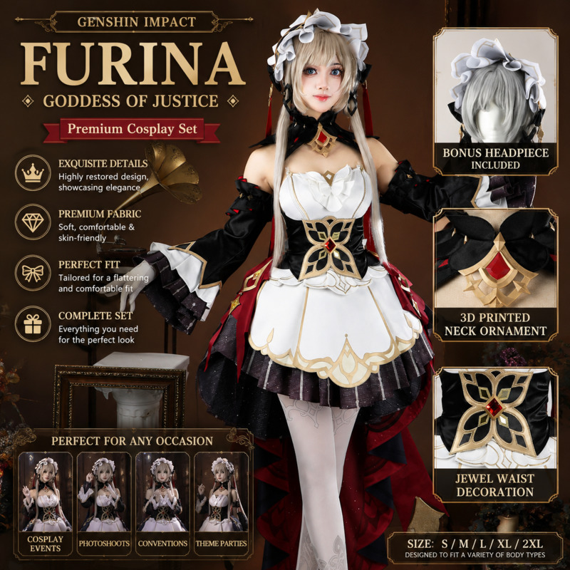 Genshin Impact Puppet Sandrone - Cosplay Anime Expo ulasan dan harga