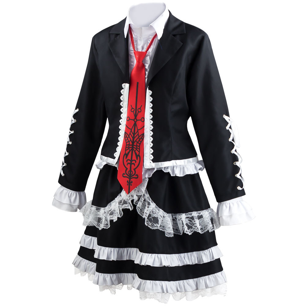 Dangaronpa Celestia Ludenberg  - Anime Cosplay Kostüm ulasan dan harga