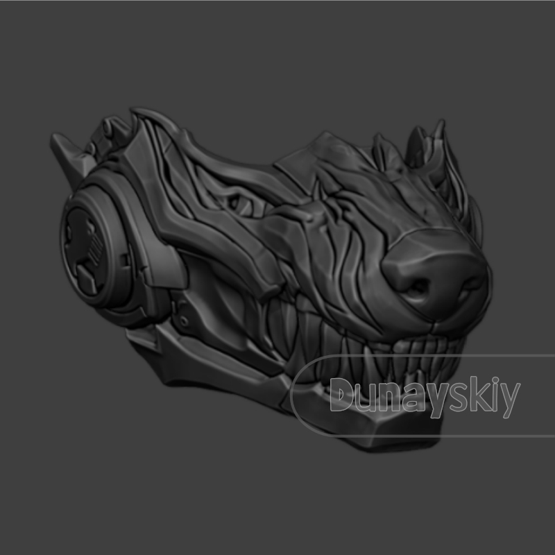 Love and Deepspace Valko Wolf  - Anime Cosplay Mask ulasan dan harga