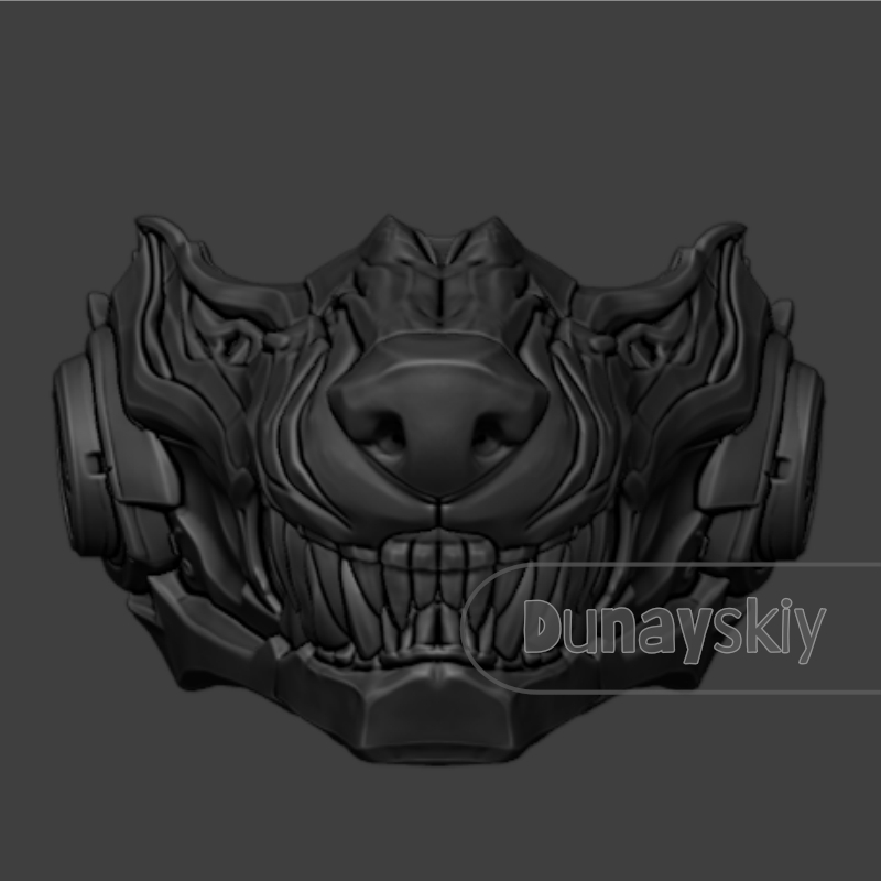 Love and Deepspace Valko Wolf  - Anime Cosplay Mask ulasan dan harga
