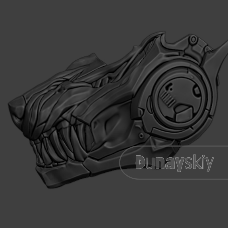 Love and Deepspace Valko Wolf  - Anime Cosplay Mask ulasan dan harga