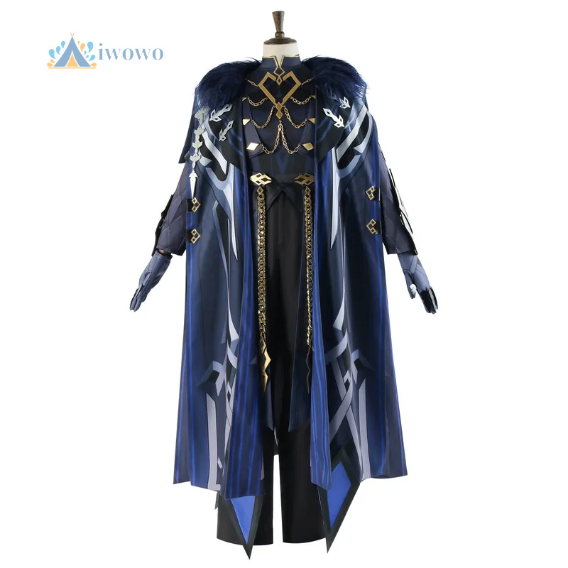 Genshin Impact Il Capitano The - Anime Cosplay Mask ulasan dan harga