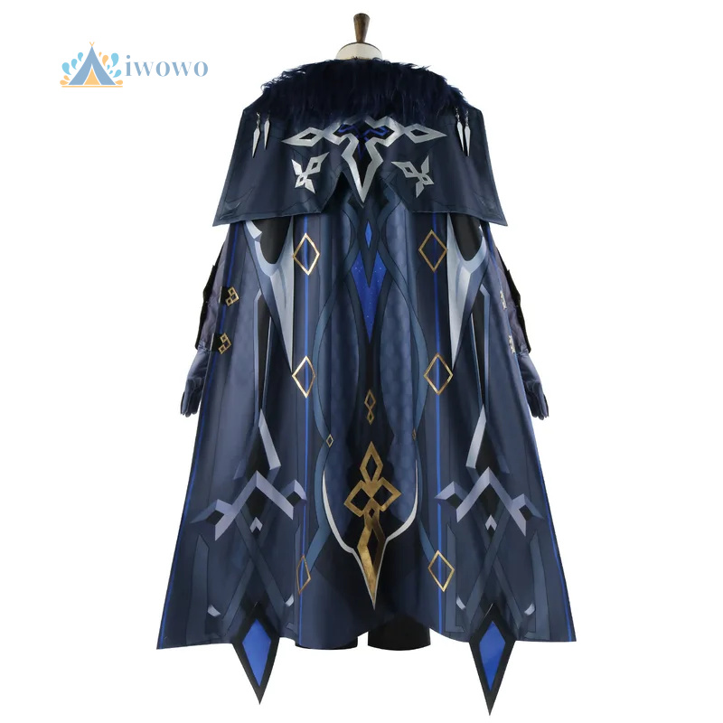 Genshin Impact Il Capitano The - Anime Cosplay Mask ulasan dan harga