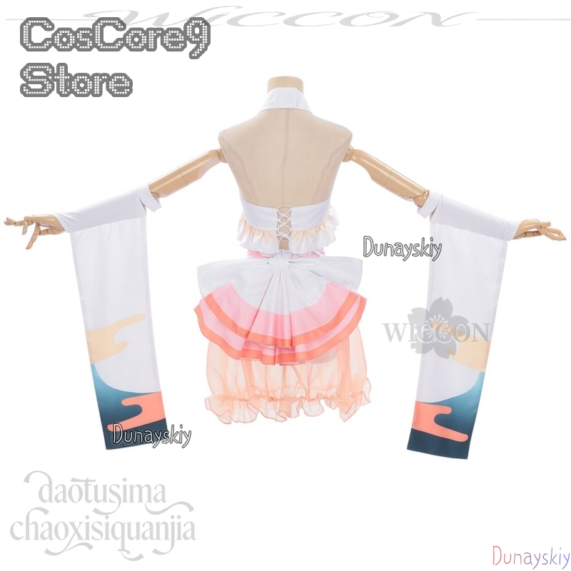 Kaguya Tsukuyami Kanshasai kos - Anime Cosplay Kostüm ulasan dan harga