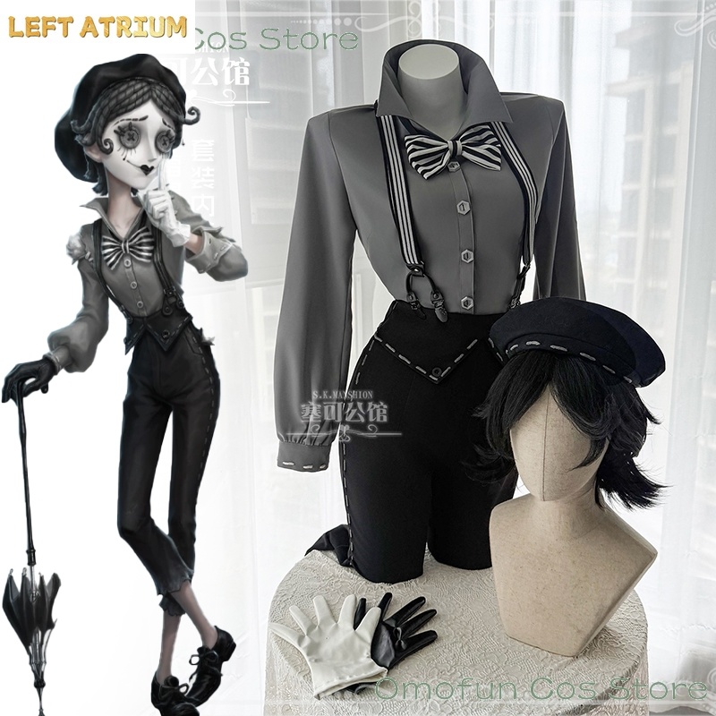 Identity V Mime Artist Cléo De - Anime Cosplay Mask ulasan dan harga