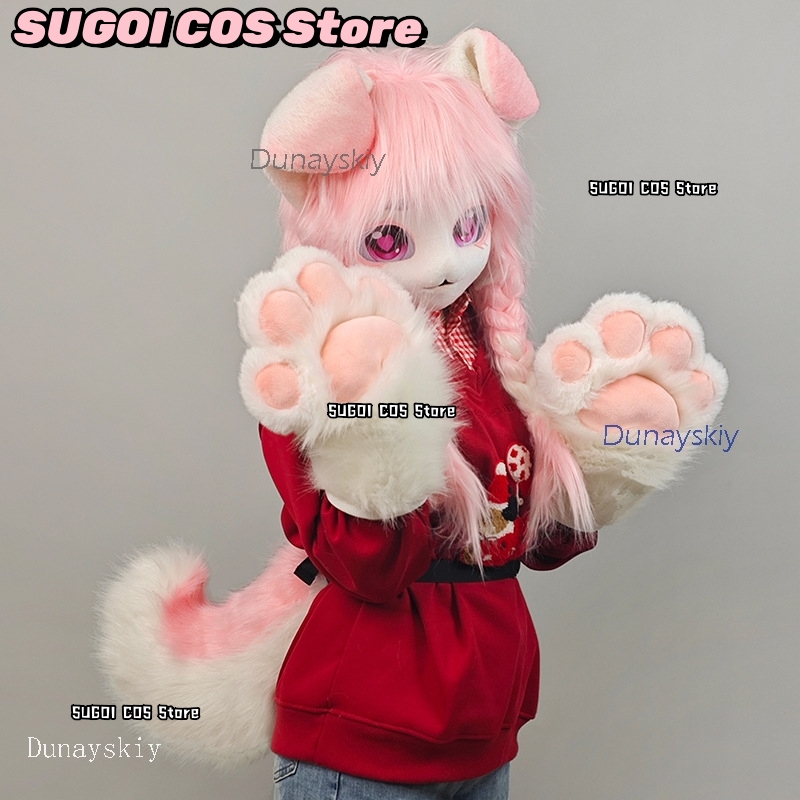 aBcSCS*Fursuit Head Kigurumi C - Anime Cosplay Mask ulasan dan harga