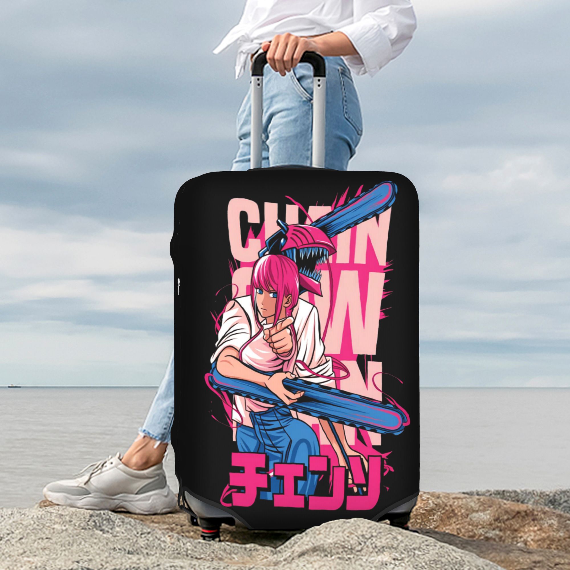 Chainsaw Man Makima  Suitcase  - Anime Cosplay Makima ulasan dan harga