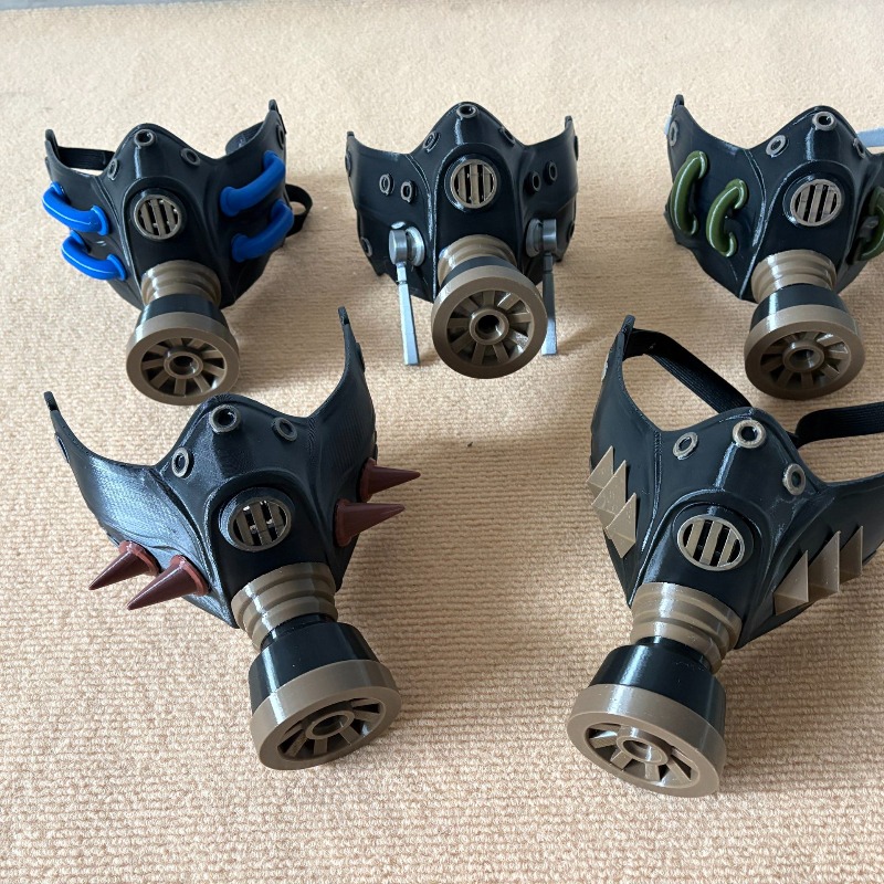 Riyo Rudo Tamsy Zanka Enjin Gu - Anime Cosplay Mask ulasan dan harga