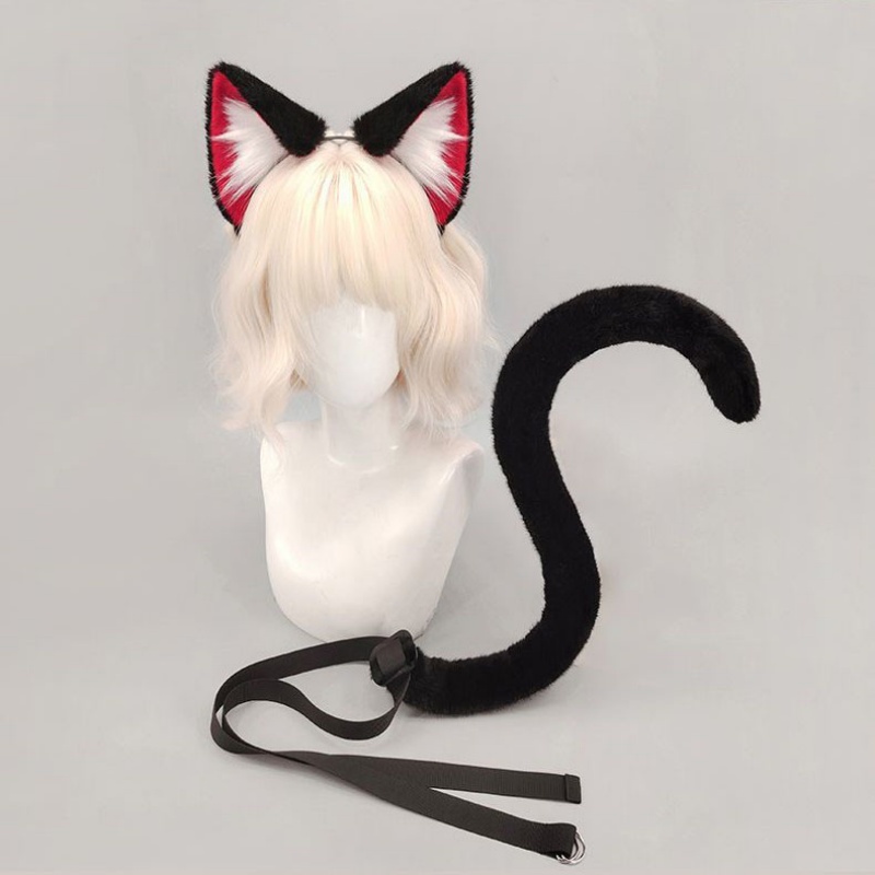 Handmade Nanaly Mint Cat Ears  - Cosplay Anime Expo ulasan dan harga