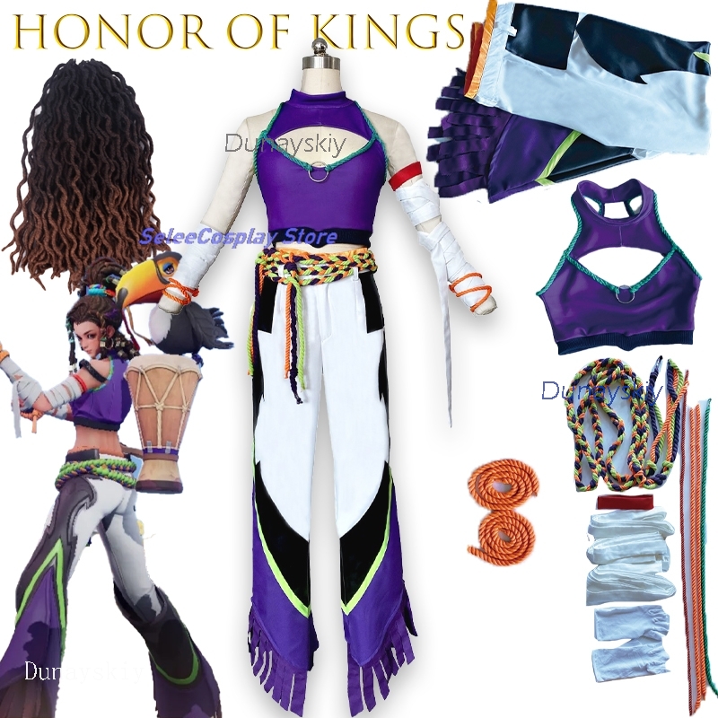 honor Of Kings Girlypop Mayene - Anime Cosplay Kostüm ulasan dan harga