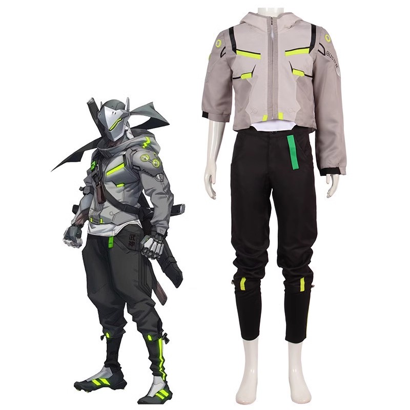 Game Overwatch Genji Cosplay C - Anime Cosplay Mask ulasan dan harga