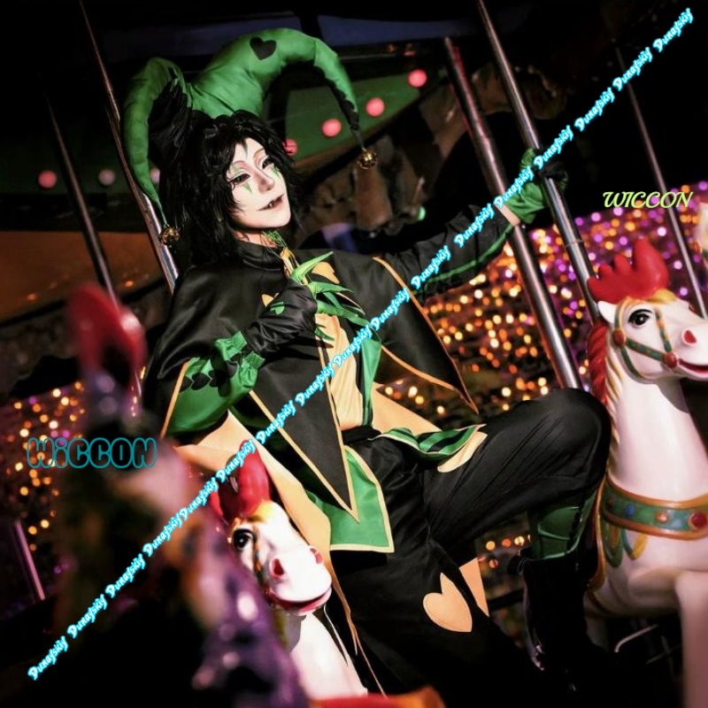 Freak Circus Pierrot Clown Cos - Cosplay Anime Expo ulasan dan harga