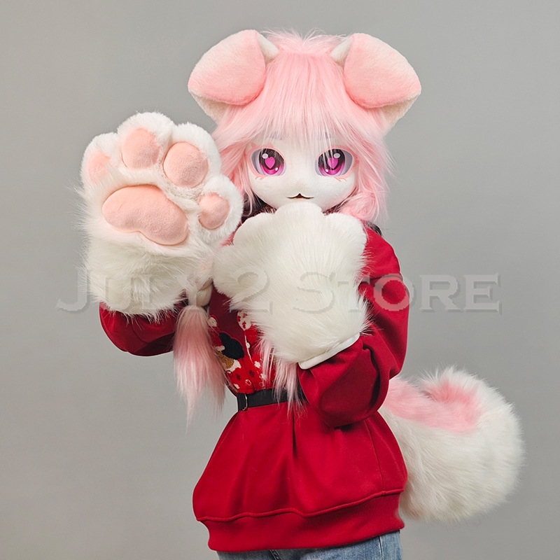 July 2 Store Fursuit Head Kigu - Anime Cosplay Mask ulasan dan harga