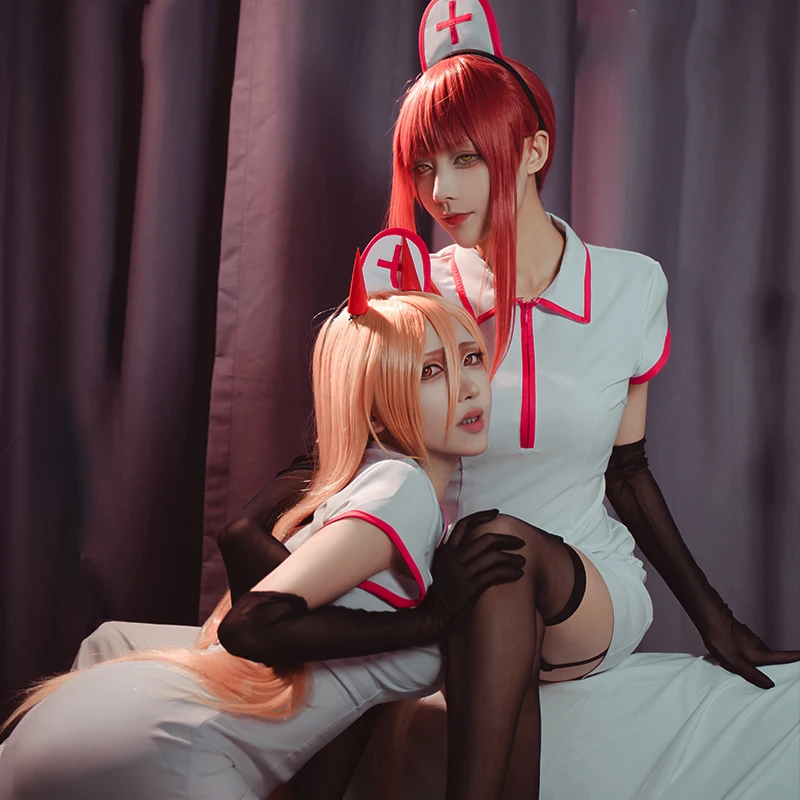 Anime Chainsaw Man Makima Powe - Anime Cosplay Makima ulasan dan harga