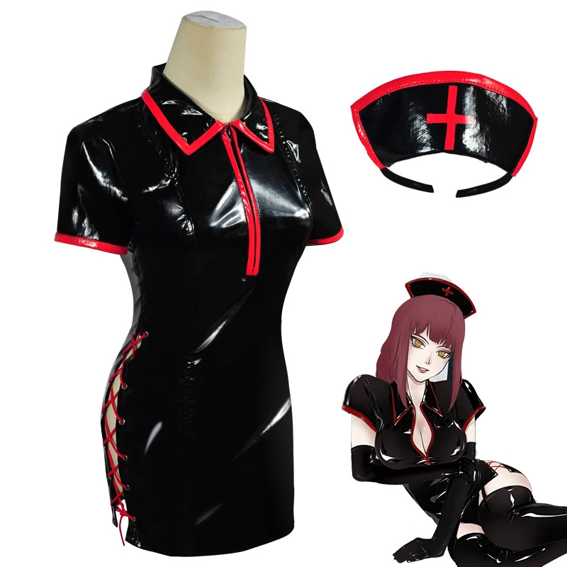 Anime Chainsaw Man Cosplay Cos - Anime Cosplay Makima ulasan dan harga
