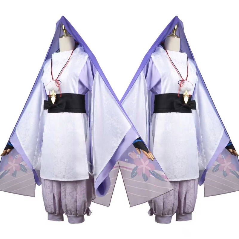 Scaramouche The Wanderer Cospl - Anime Cosplay Kostüm ulasan dan harga