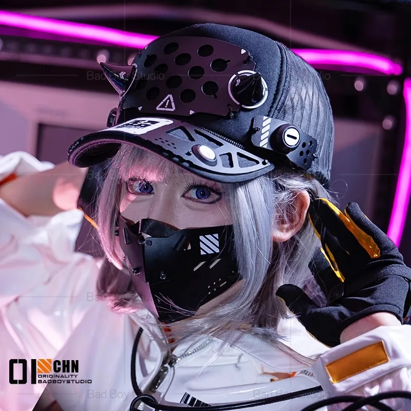 2025 Game Cyberpunk Cosplay Ma - Anime Cosplay Mask ulasan dan harga