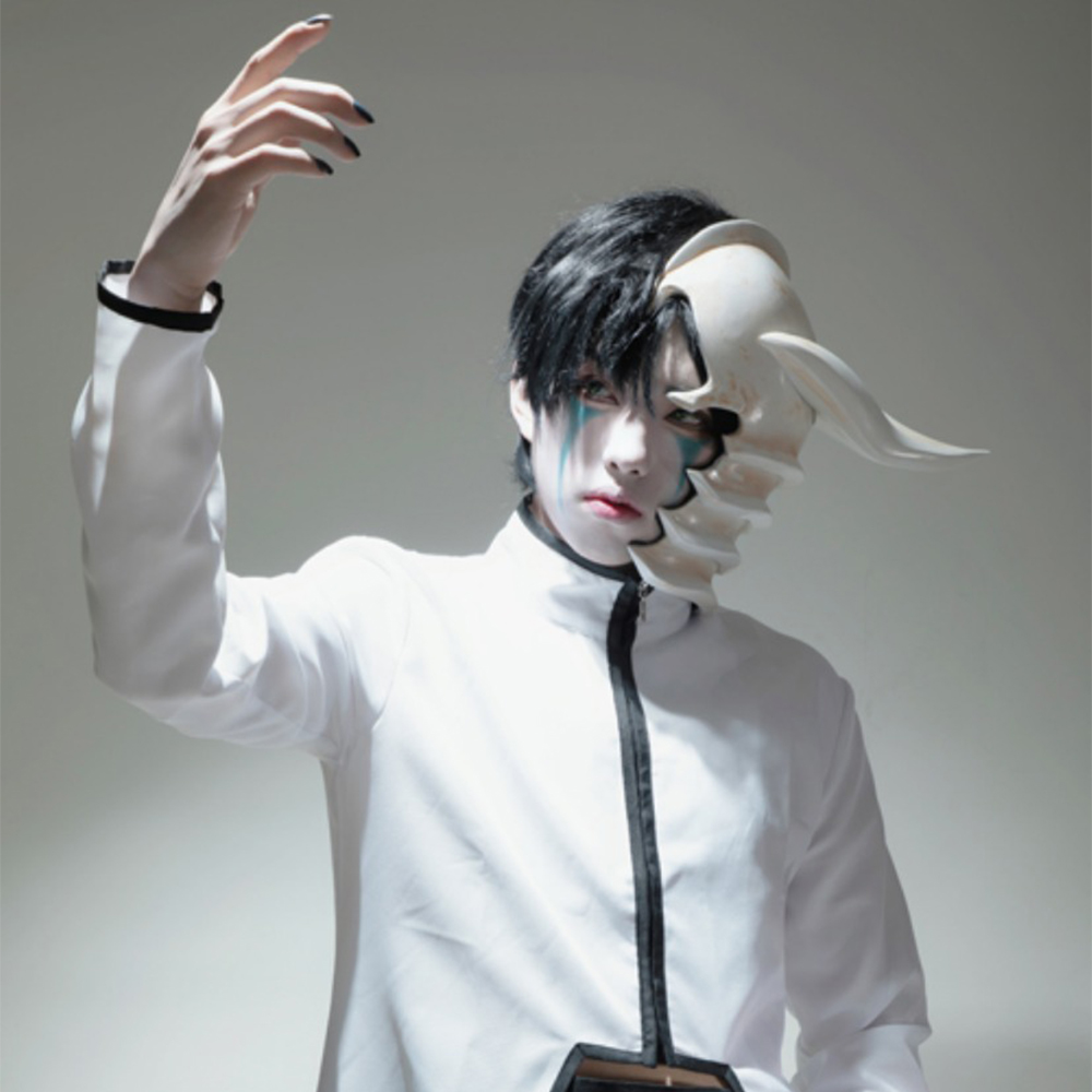 Anime Bleach Ulquiorra's Cospl - Bleach Captain Coat ulasan dan harga